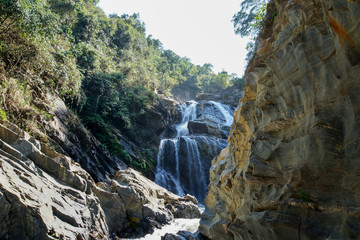 Obraz premium Krung Ching waterfall National Park Nakhon Si Thammarat, Thailan