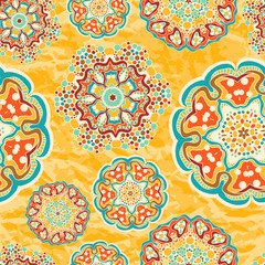 Seamless circus pattern.