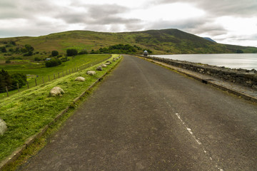 Llyn Celyn reservoir dam