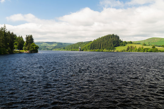 Lake Vyrnwy reservoir dam