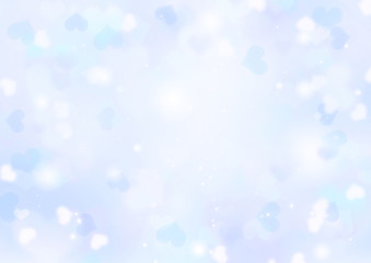 Background hearts.Valentine background illustration.Heart shape holiday wallpaper.