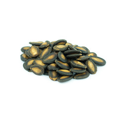 Watermelon seeds isolated on white background