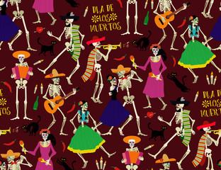 Day of the Dead. Dia de los Muertos .