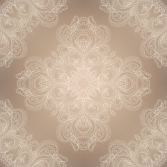 Seamless damask pattern.