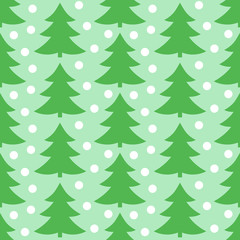 Christmas trees pattern