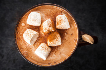 Cup of hot chocolate