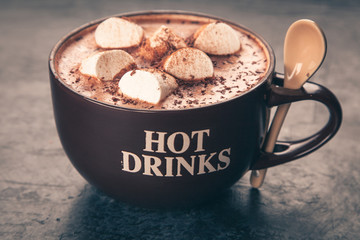 Cup of hot chocolate