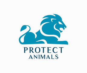 Protect, Look After Animal and Wild Life Vector Design