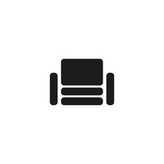 Fototapeta premium armchair icon illustration