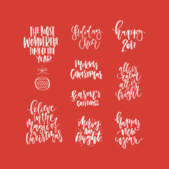 Handdrawn Christmas Lettering