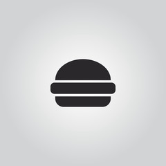 burger icon illustration vector