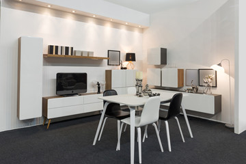 Interior of new modern living room