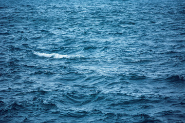 Blue Water Texture Pattern, Caribbean sea