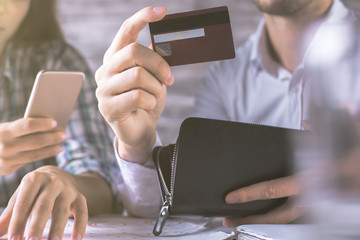 Onlin payment concept