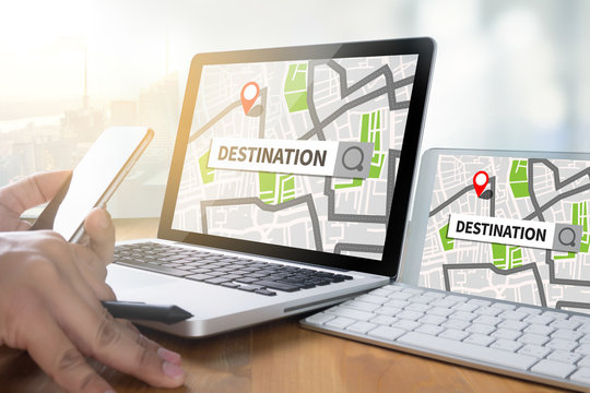 City Map DESTINATION Route Way Route Way Route  City Map Destina