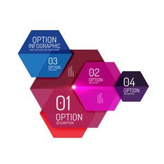 Infographic banner layouts