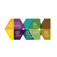 Infographic banner layouts