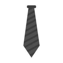 Necktie icon. Hipster style vintage retro fashion and culture theme. Isolated design. Vector illustration