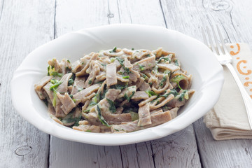 Pizzoccheri from Trento Italy