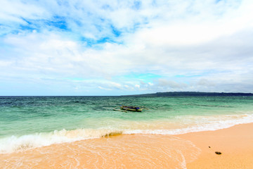 A beach in Boracay island, Philippines 