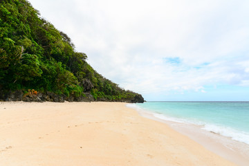 Fototapeta na wymiar A beach in Boracay island, Philippines 