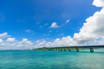 沖縄県　浜比嘉島　浜比嘉大橋