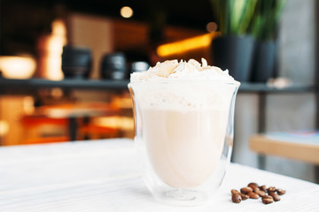 Coffee Cup Cappuccino Latte Restaurant Relaxation Refreshment Good Morning Concept