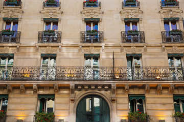 old building in Paris, France