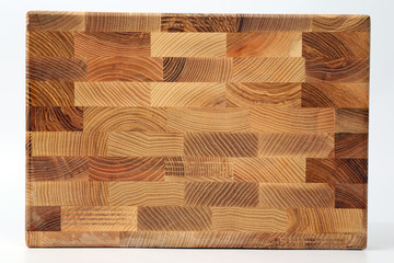 wooden boards of different layers of wood on a white background