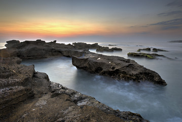 Fototapeta na wymiar Seascape at Bali, Indonesia.