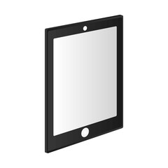 Tablet icon. Device gadget technology and electronic theme. Isolated design. Vector illustration