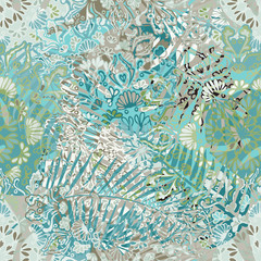 Seamless pattern.