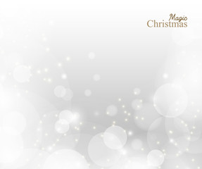 Christmas lights background.