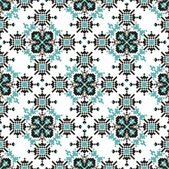 Vector Tribal ethnic seamless pattern. Ideal for printing on to fabric, paper, web design.