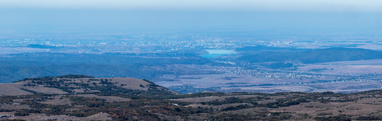 View of the lower plateau Chater-Dag