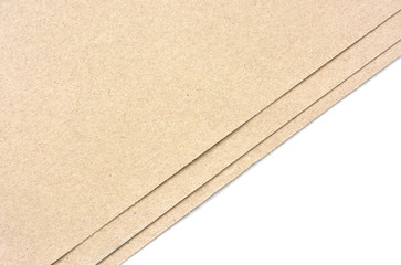 layer of brown paper for background