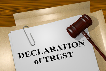 Declaration of Trust concept