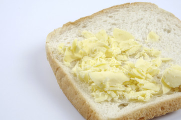 Fresh whole grain cut into slices