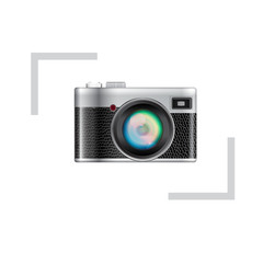 Retro or vintage camera. Vector illustration design.

