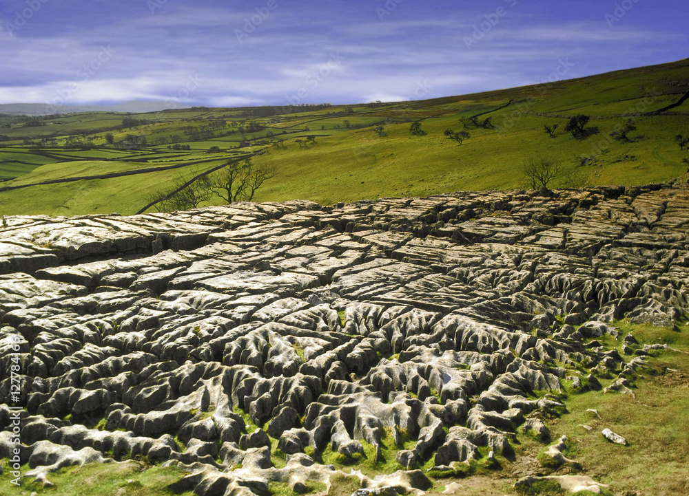 Sticker malham dale yorksire dales national oark uk