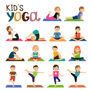 Yoga Poses For Kids Images – Browse 42,421 Stock Photos, Vectors, and ...