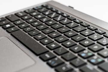 Super dusty unused (and perhaps unnecessary) tablet keyboard