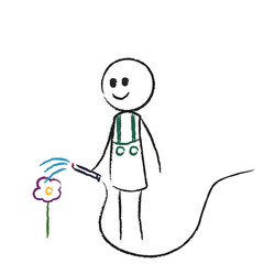 Obraz premium Gärtner