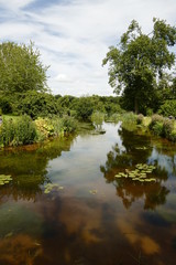 Obraz premium the brockhampton stately home estate heredordshire england uk