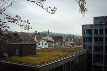 Roofs of Sankt Gallen, Switzerland