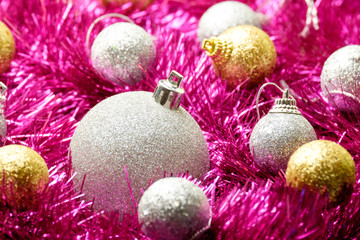 Set of Christmas decoration