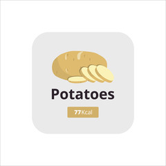 potatoes calories