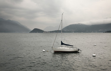 View of Como lake. Province Como. Italy