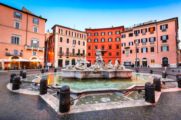 Naklejka premium Piazza Navona, Rome, Italy
