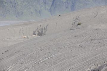 General landscape around Mt Bromo, Indonesia